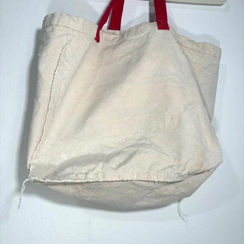 Taylor Swift Merch Swifties Tote Bag‎ Aussino Solid Cotton Canvas Red Era 2012